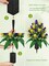 2 Pack Yellow and Purple Artificial Cemetery Flowers with Vases - 24-Stem Large Rose Memorial Bouquets for Graves - Fade-Proof and Wind-Resistant Outdoor Headstone Decorations - All-Weather Tribute